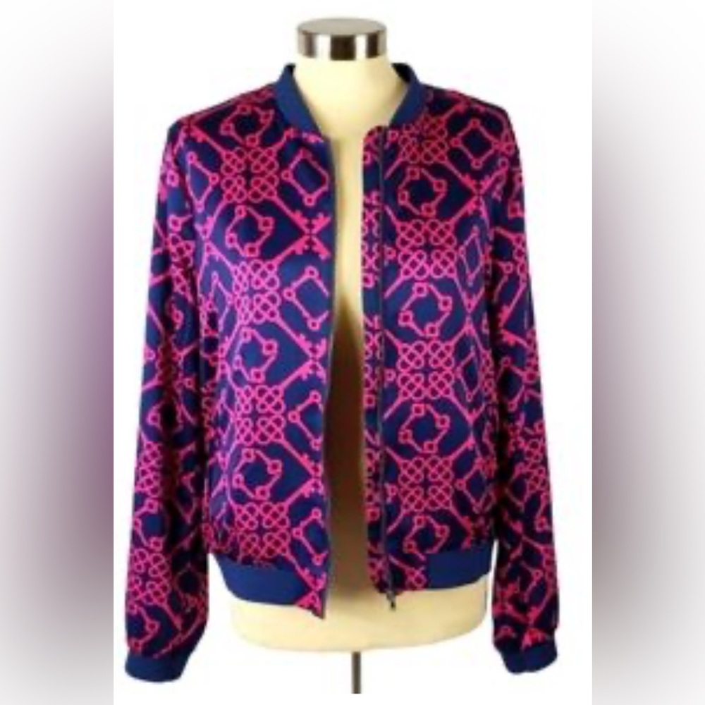 Le Tigre Stylish Geometric Patterned Jacket